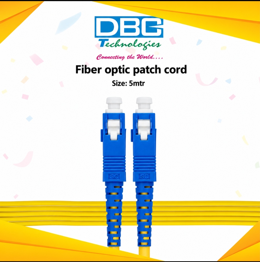 DBC Internet Patch Cord SC To SC 5 Meter